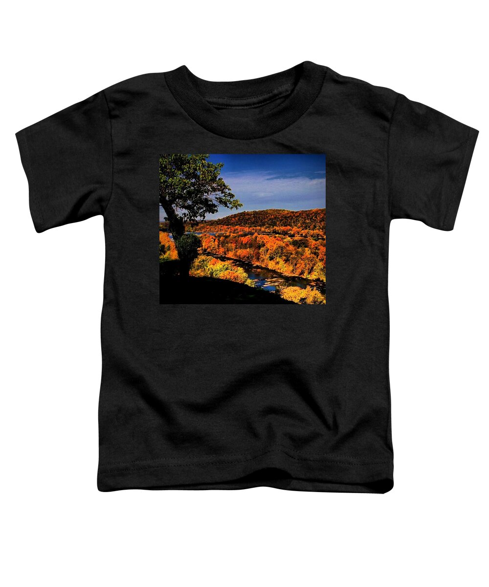 Fall Toddler T-Shirt featuring the photograph Rise And Look Around You by Robert McCubbin