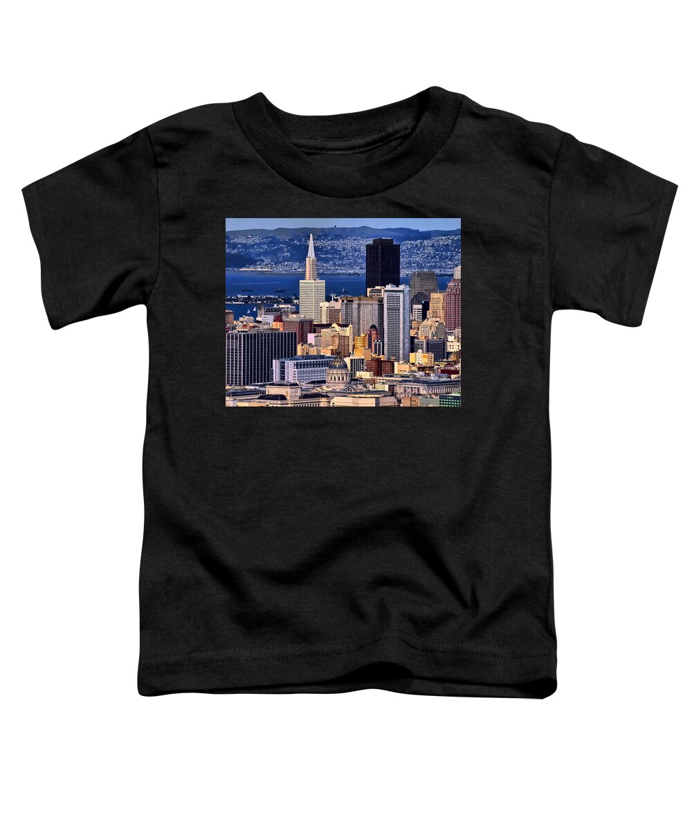  San Francisco Toddler T-Shirt featuring the photograph San Francisco by Camille Lopez
