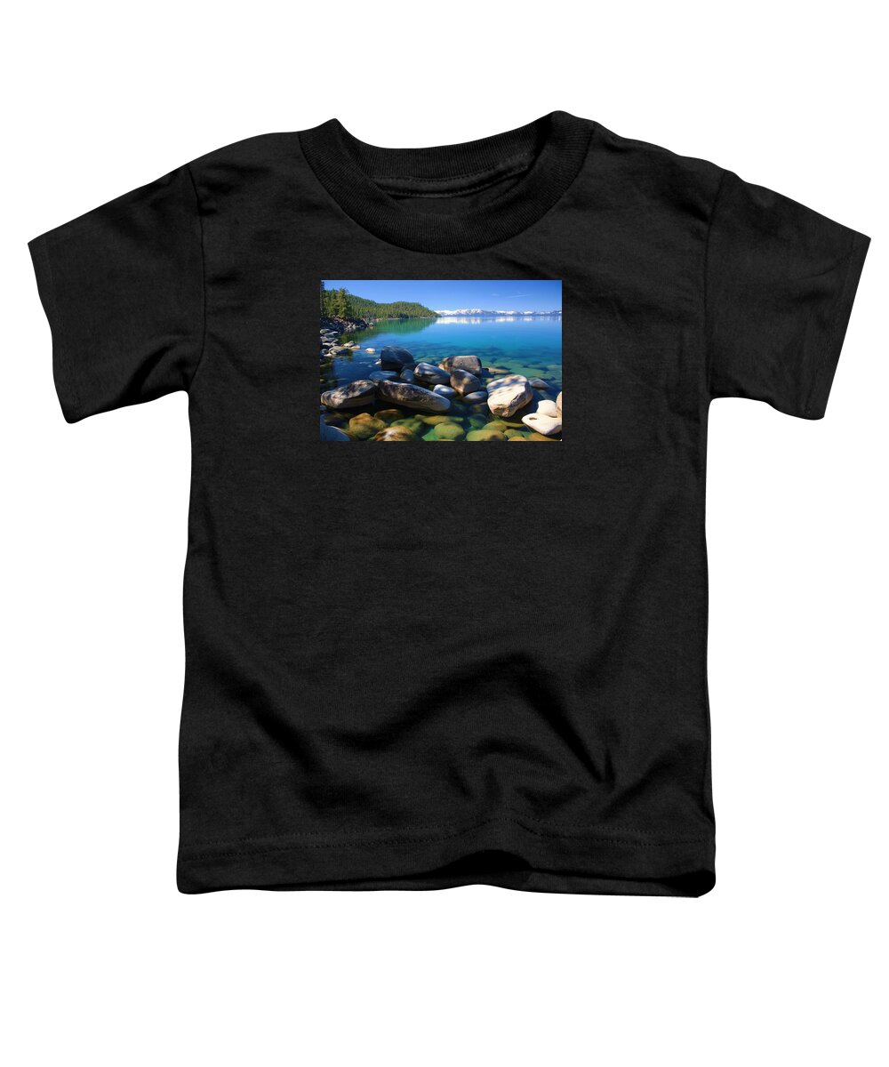 Lake Tahoe Toddler T-Shirt featuring the photograph Serenity by Sean Sarsfield