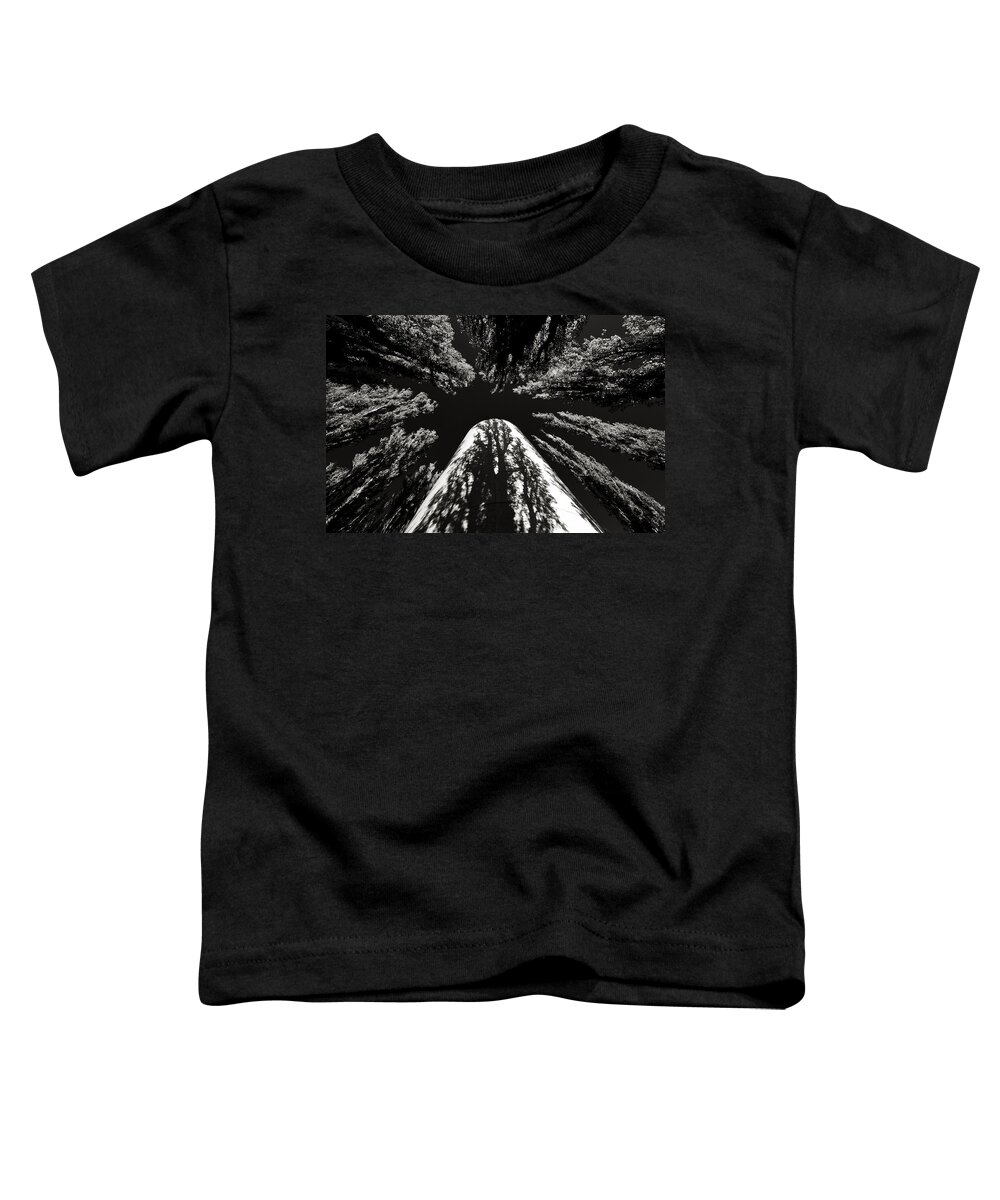 Shadow Toddler T-Shirt featuring the photograph Shadow On Water Tank by Robert Woodward
