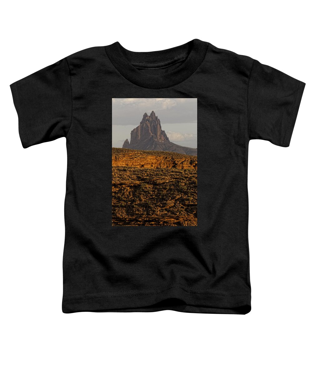 Shiprock Toddler T-Shirt featuring the photograph Shiprock 1 by Jonathan Davison