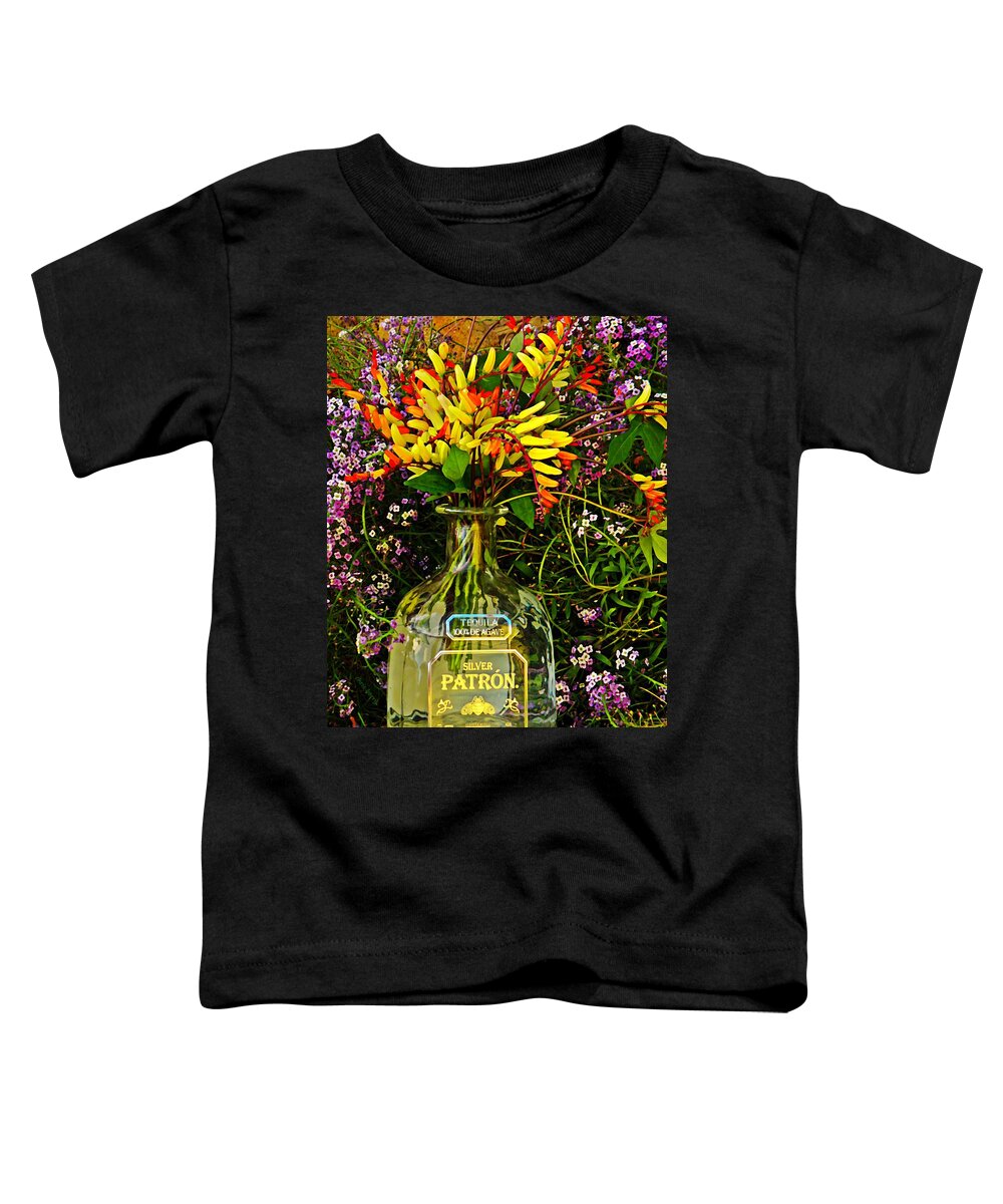 Horticulture Toddler T-Shirt featuring the photograph Spanish Flags by Chris Berry
