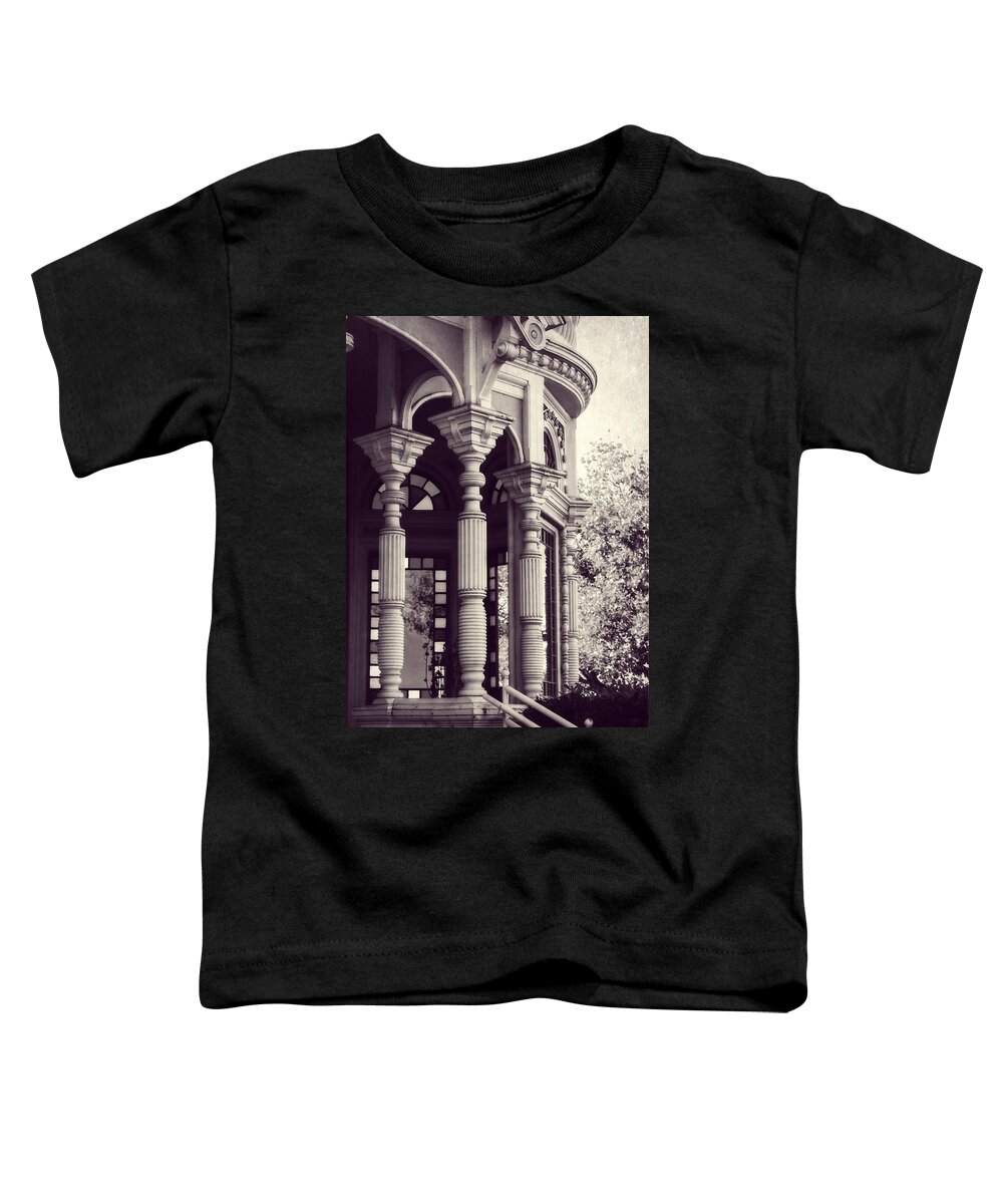 Victorian Toddler T-Shirt featuring the photograph Stained Glass Memories by Melanie Lankford Photography