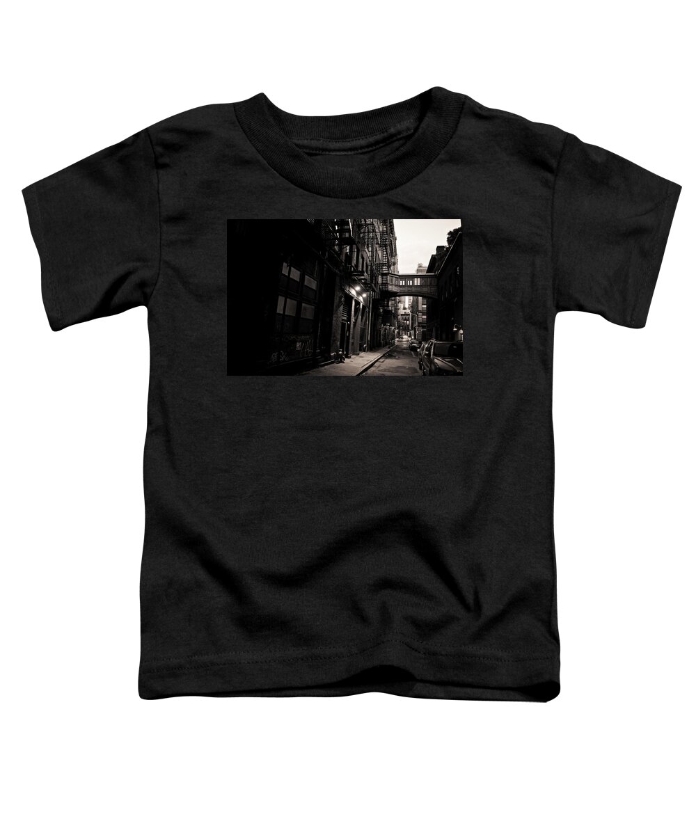 New York City Toddler T-Shirt featuring the photograph Staple Street - Tribeca - New York City by Vivienne Gucwa