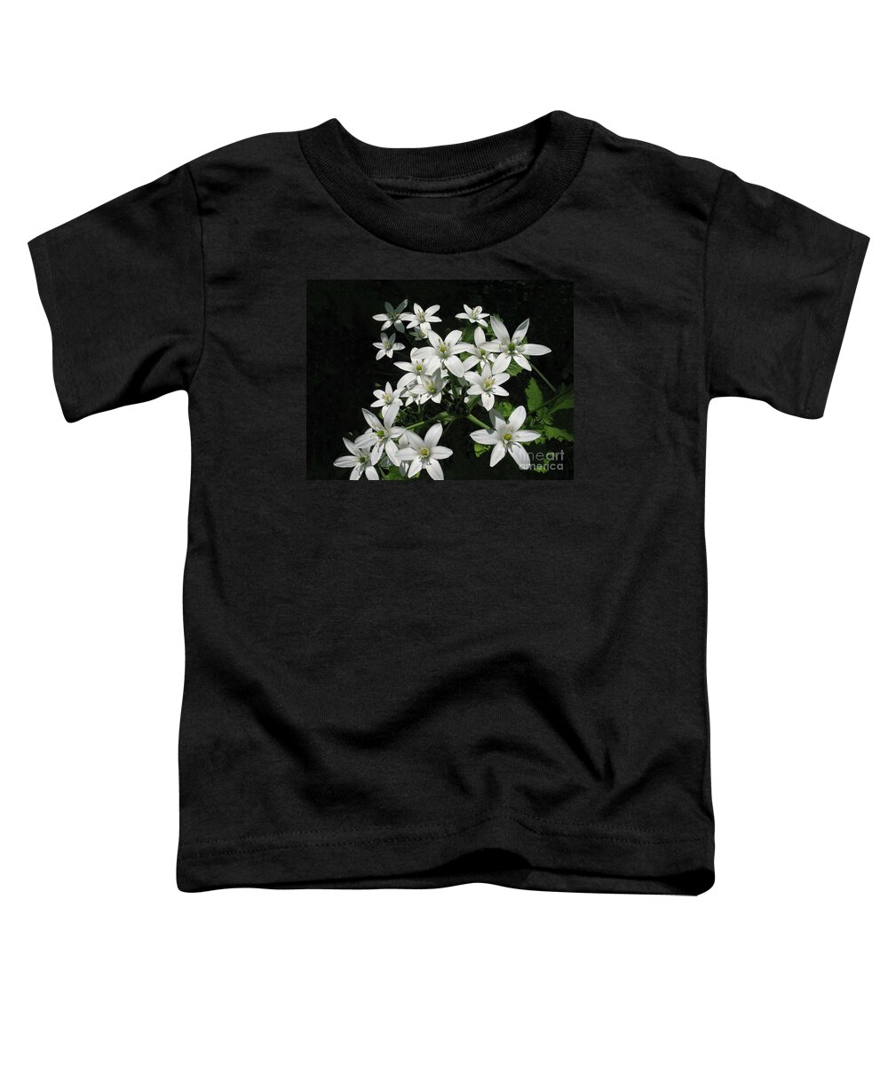 Flower Toddler T-Shirt featuring the photograph Star of Bethlehem by Ann Horn