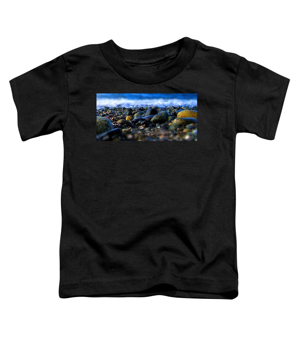 Scene Toddler T-Shirt featuring the photograph Stillness soaking mind by Marcello Cicchini