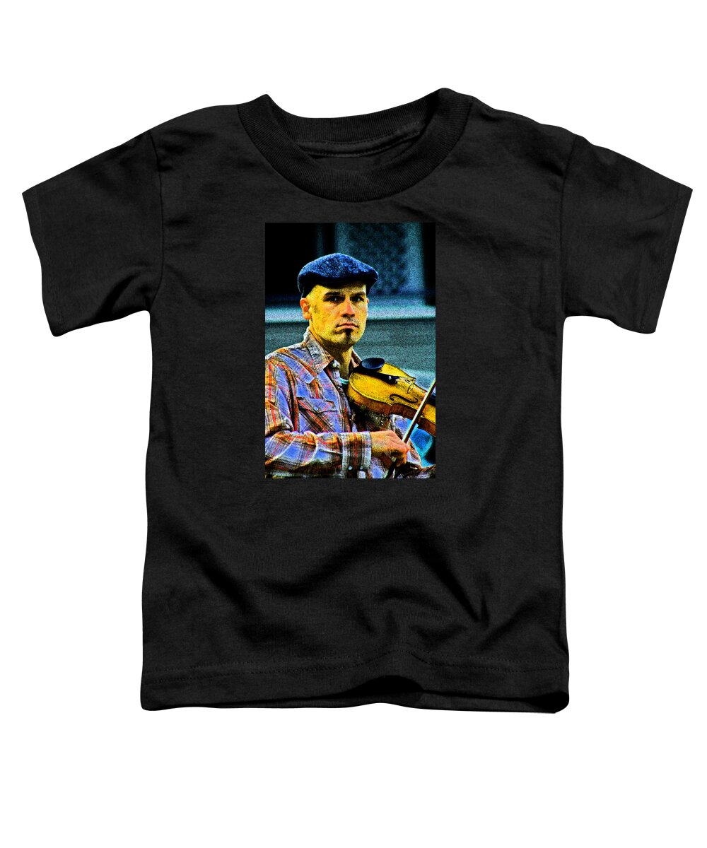 Violin Toddler T-Shirt featuring the photograph My String Instrument by Joseph Coulombe
