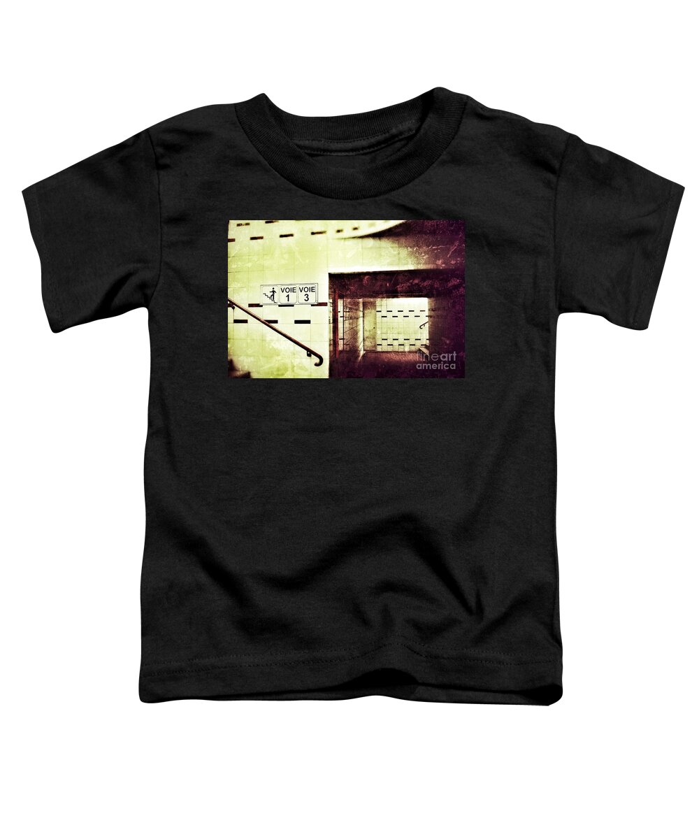 Subway Toddler T-Shirt featuring the photograph Subway by Nick Biemans