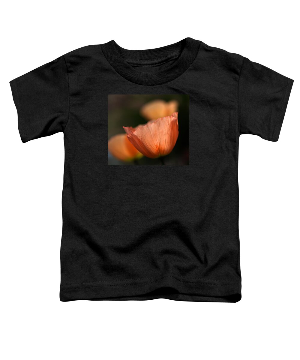 Poppy Toddler T-Shirt featuring the photograph Suenos de Flores by Joe Schofield