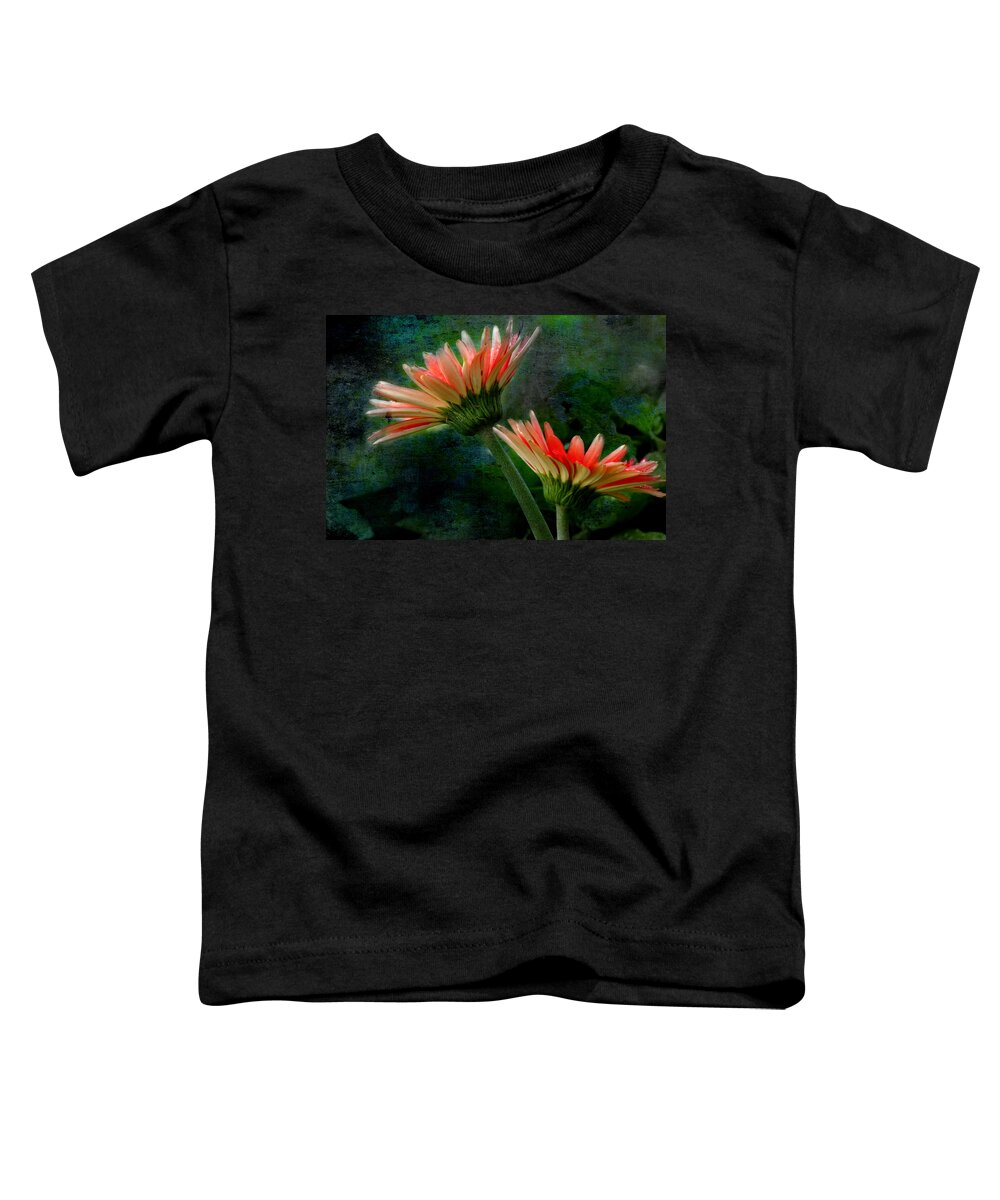 Gerbera Daisy Toddler T-Shirt featuring the photograph Summer Visions by Michael Eingle