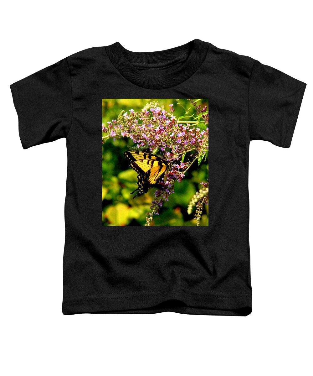 Fine Art Toddler T-Shirt featuring the photograph Summers End by Rodney Lee Williams