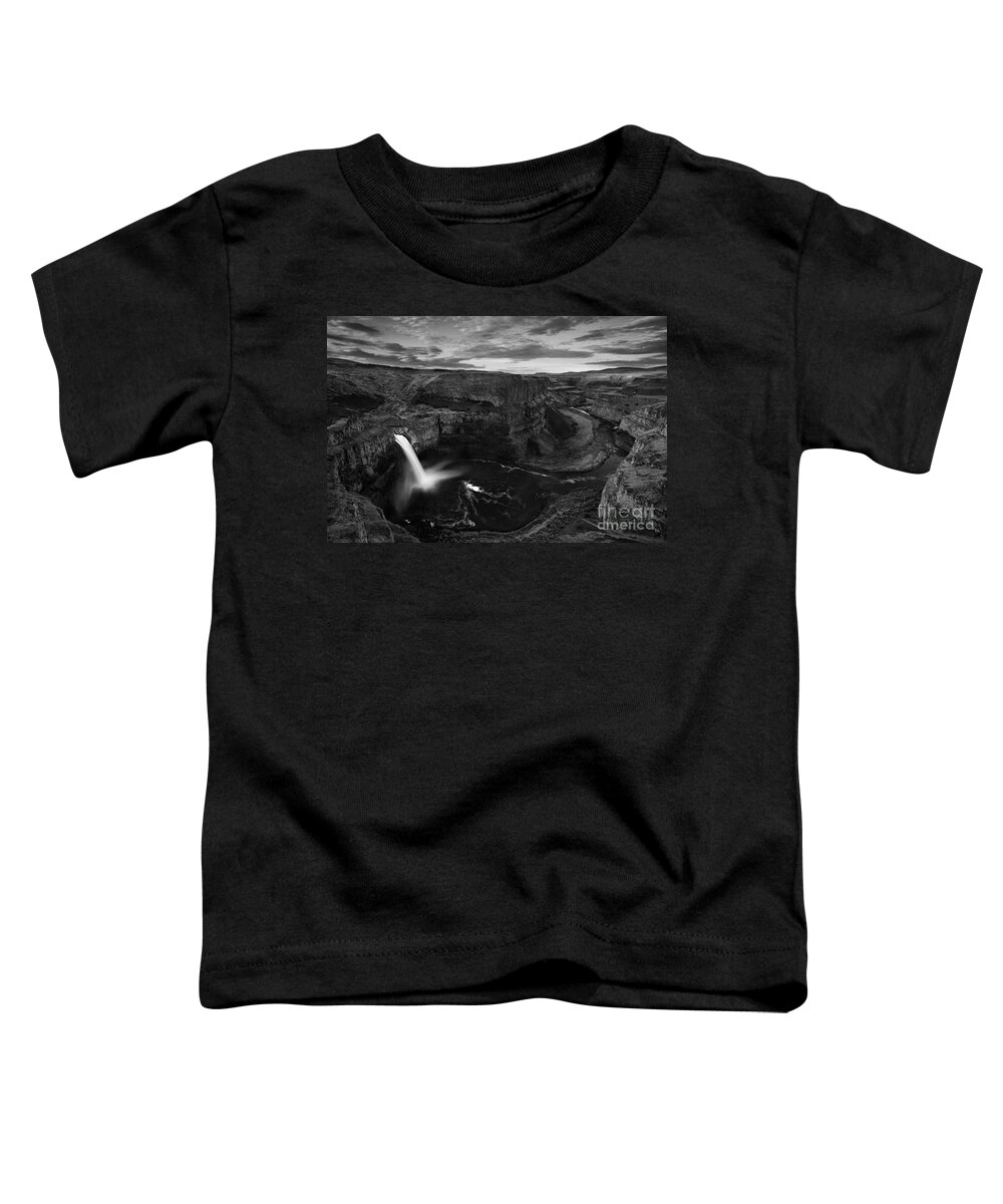 Palouse Falls Toddler T-Shirt featuring the photograph Sunrise at Palouse falls by Keith Kapple
