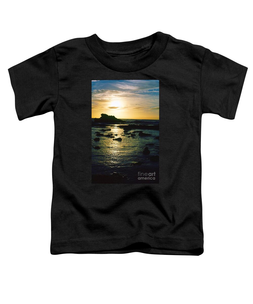 Kona Toddler T-Shirt featuring the photograph Sunset Reflections by Phillip Allen
