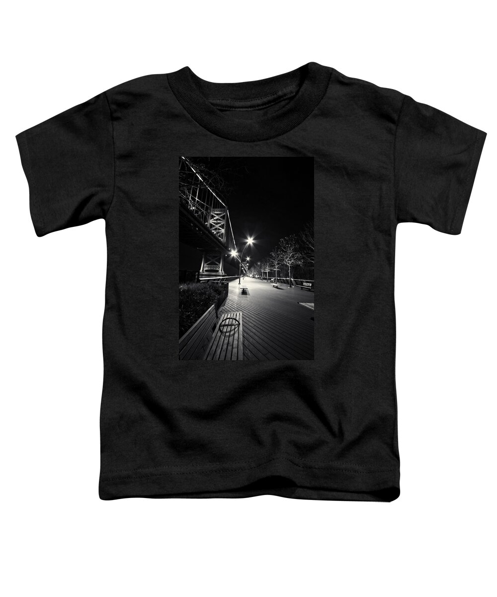 Philly Toddler T-Shirt featuring the photograph Take the walk. by Rob Dietrich
