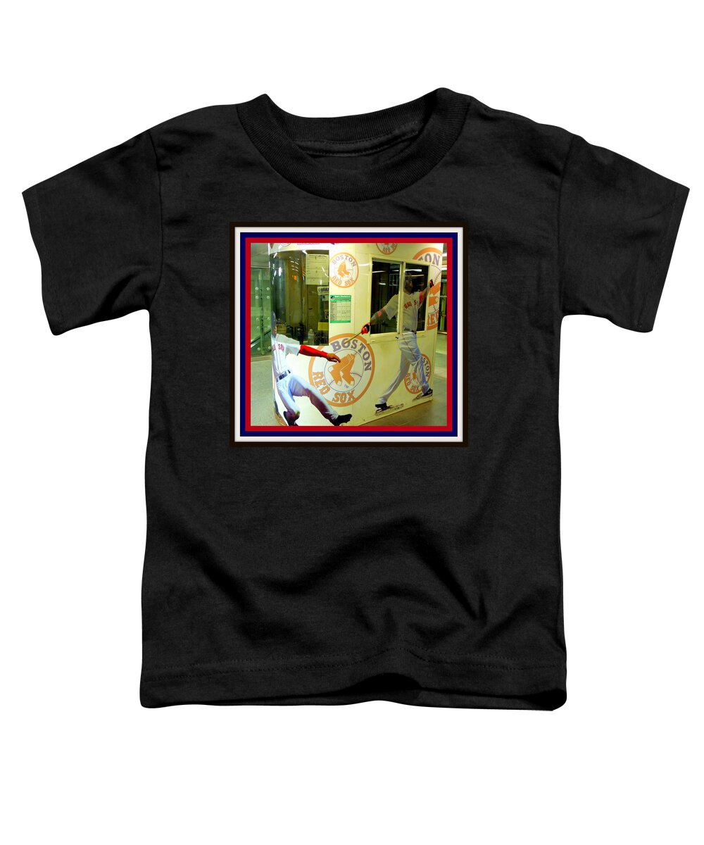 Boston Toddler T-Shirt featuring the photograph Big Papi Ortiz by Caroline Stella