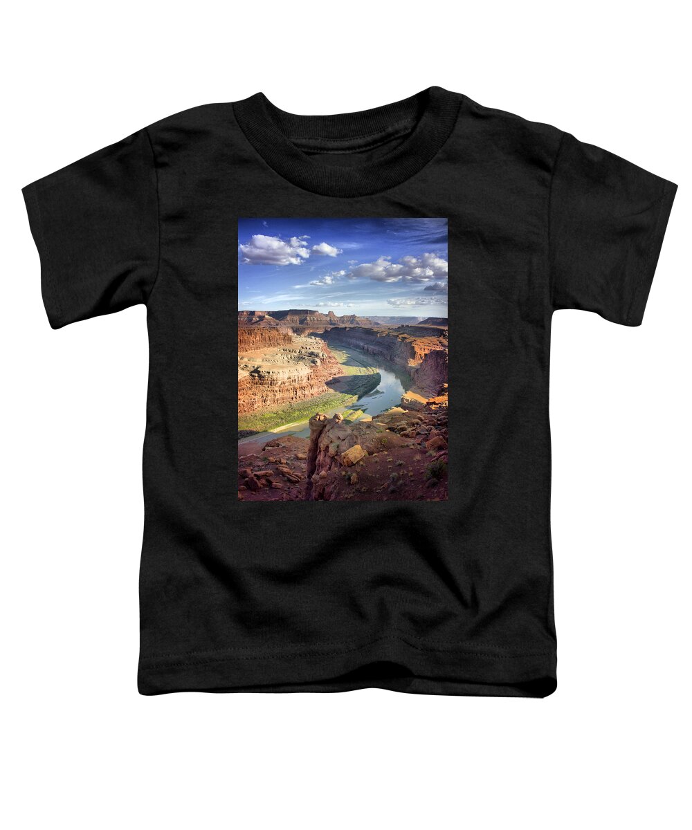 National Park Toddler T-Shirt featuring the photograph The Colors of Canyonlands by Ellen Heaverlo