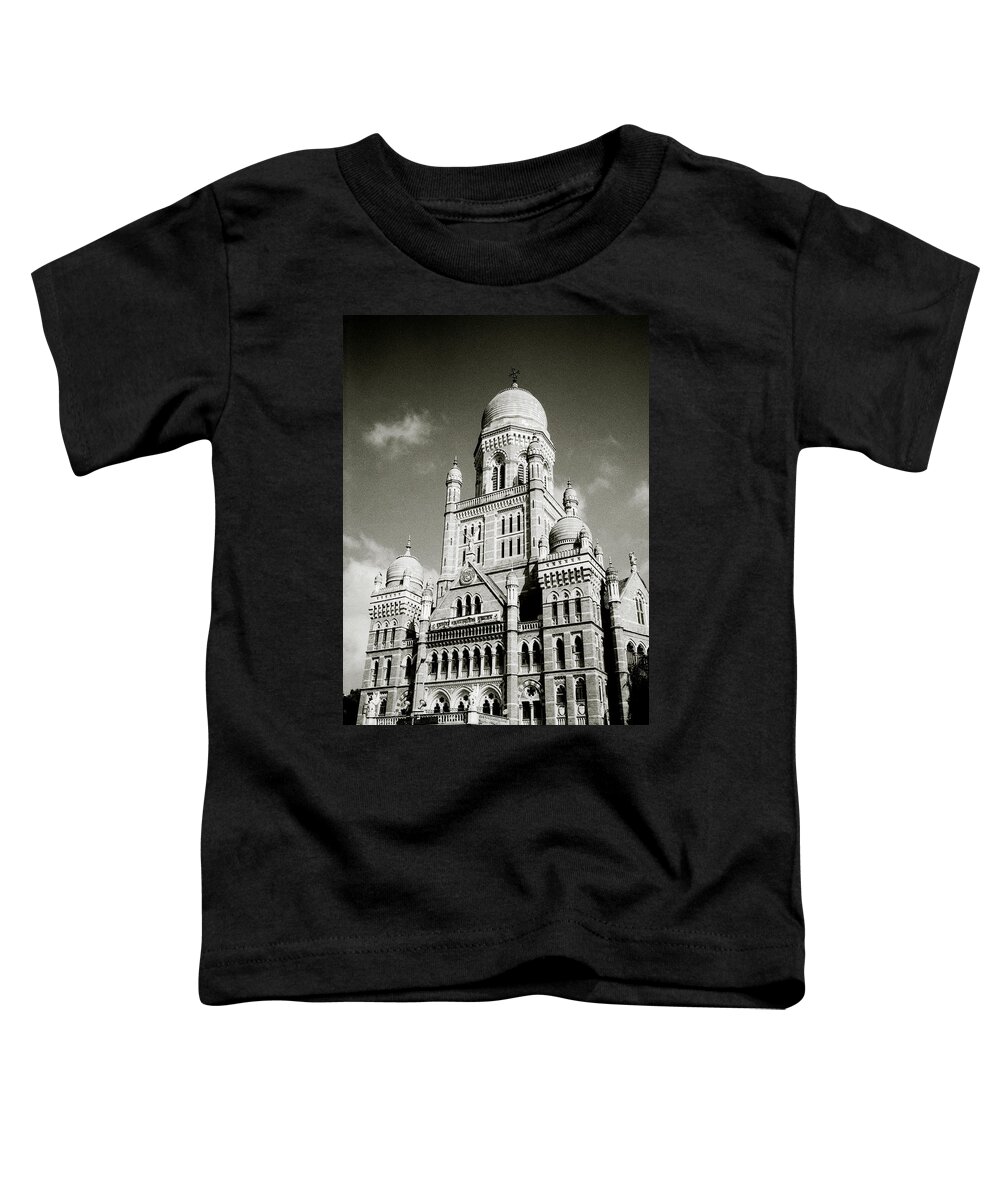 Architecture Toddler T-Shirt featuring the photograph The Corporation Building Bombay by Shaun Higson