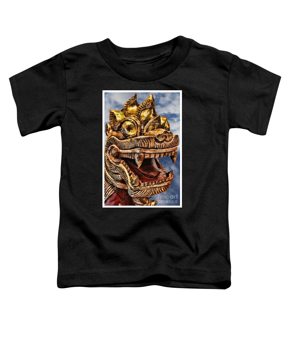 Chinese Dragon Toddler T-Shirt featuring the photograph The Emperor's Dragon by Lee Dos Santos