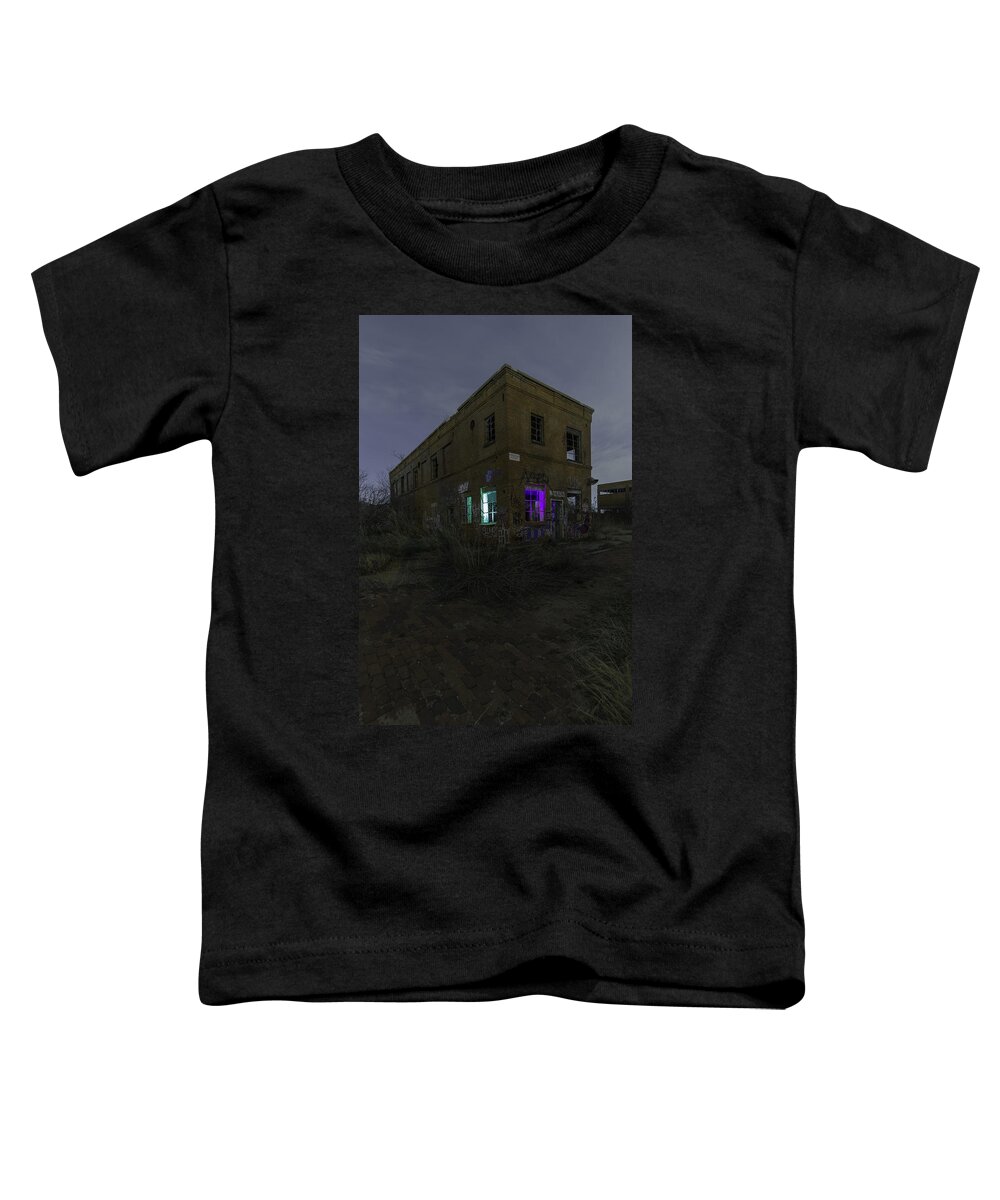 Abandoned Building Toddler T-Shirt featuring the photograph The Entity by Jonathan Davison