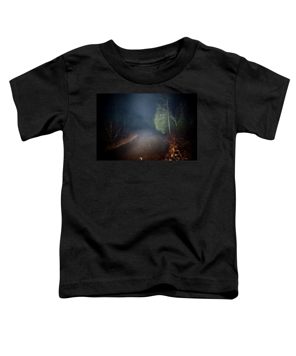 Fog Toddler T-Shirt featuring the photograph The Formless is Not by Steven Dunn
