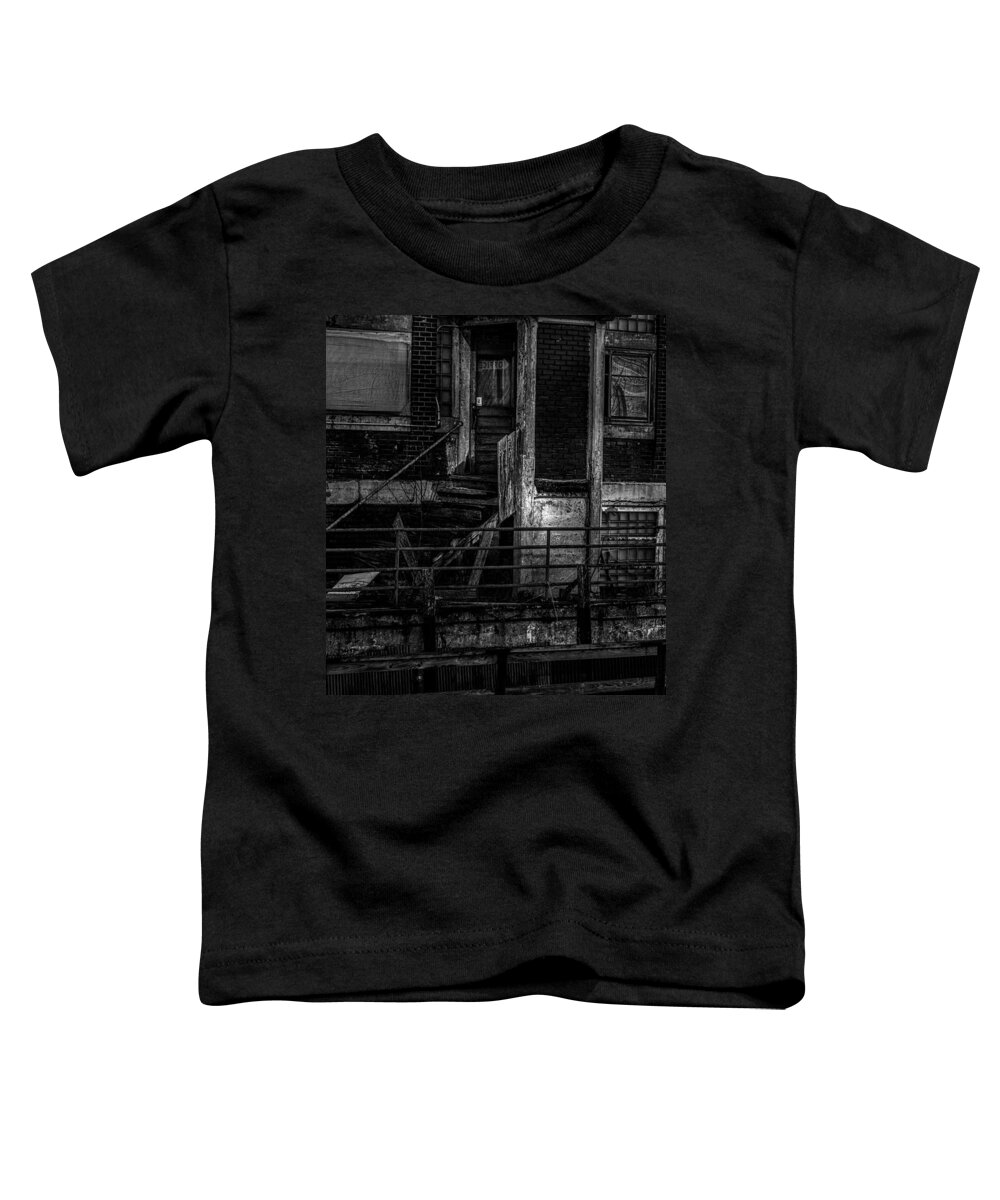 Night Toddler T-Shirt featuring the photograph The Office by Bob Orsillo