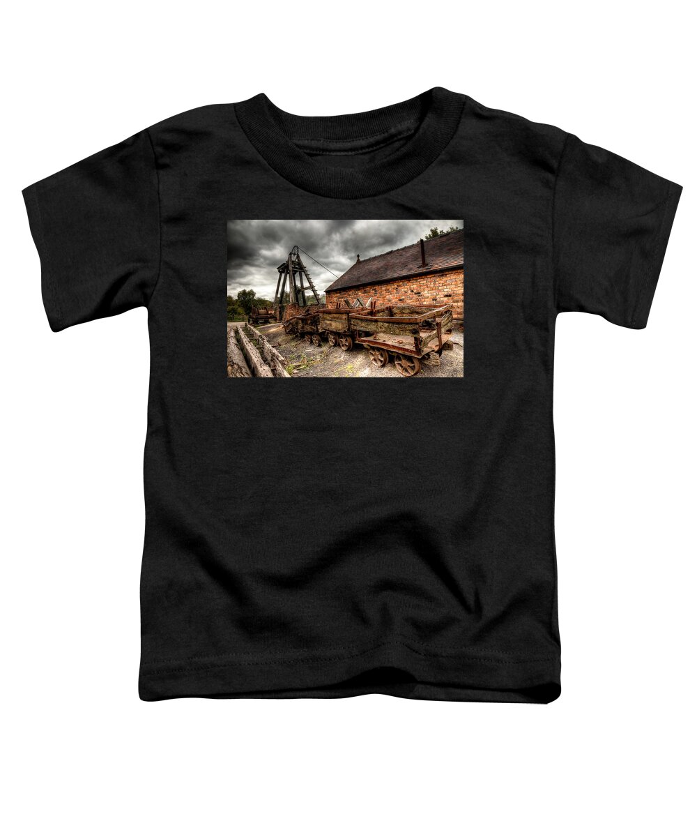 Coal Mine Toddler T-Shirt featuring the photograph The Old Mine by Adrian Evans