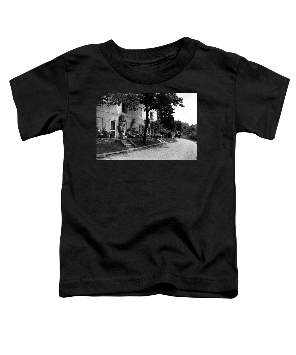 Architecture Toddler T-Shirt featuring the photograph The Platt's House In New Jersey by Samuel H. Gottscho