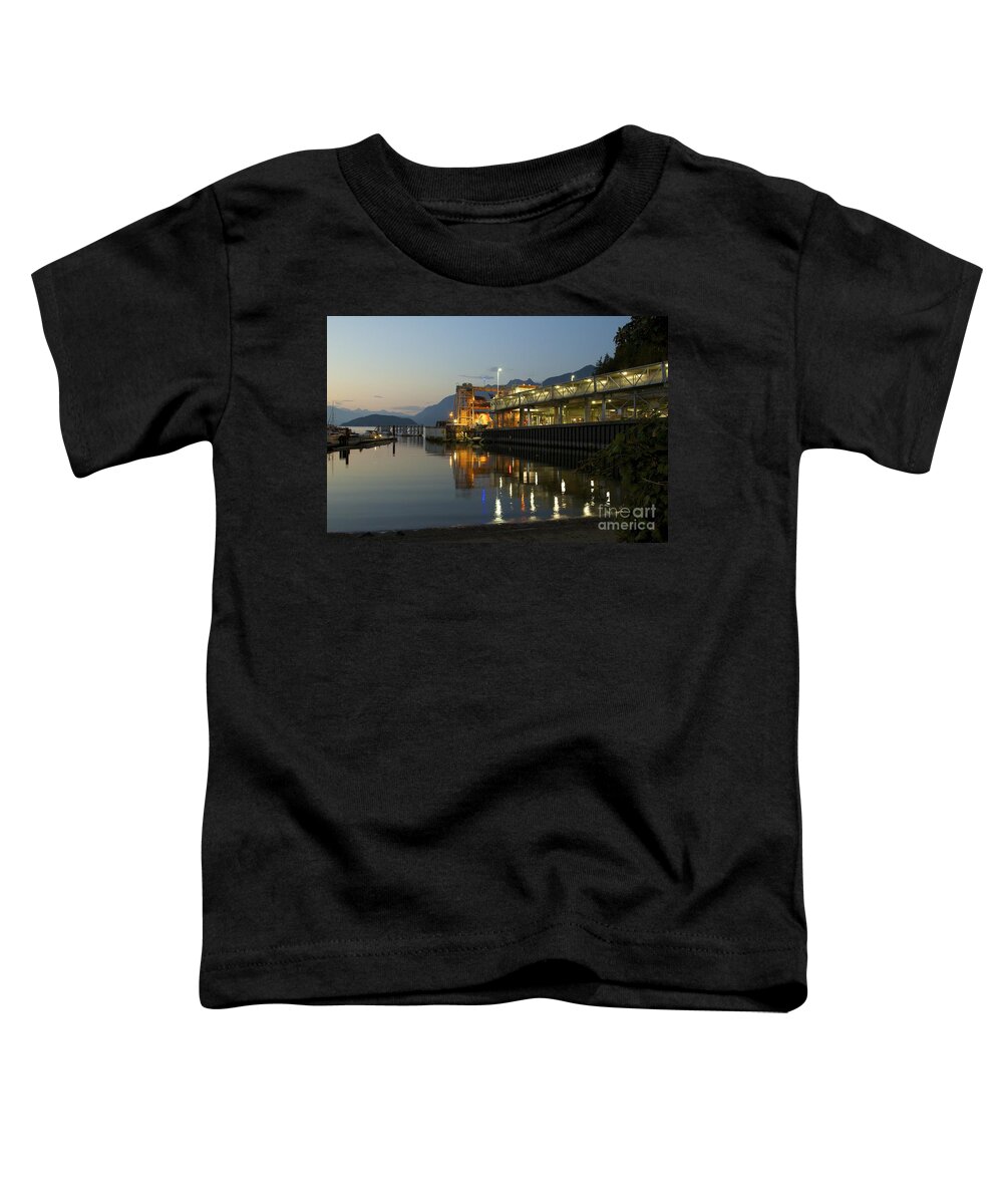 Vancouver Toddler T-Shirt featuring the photograph The Terminal at rest by Alanna DPhoto