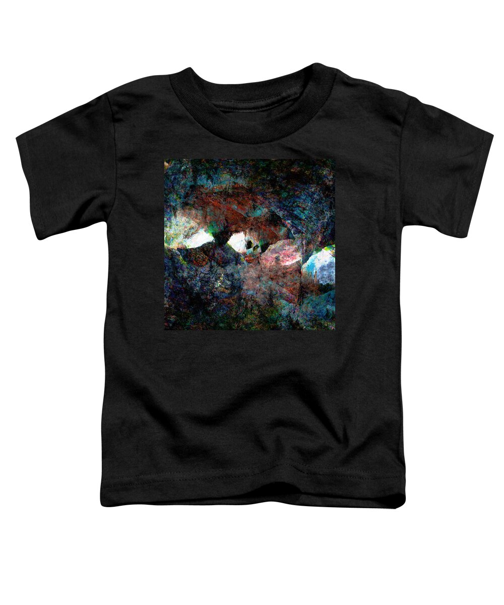  Stone Toddler T-Shirt featuring the photograph The Way Out by Stephanie Grant