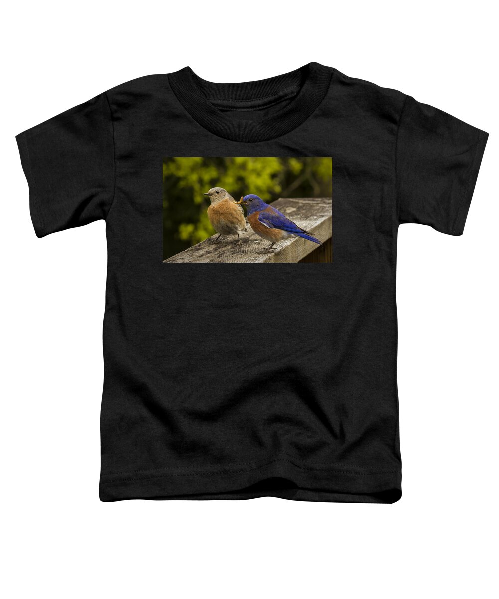 Animals Toddler T-Shirt featuring the photograph This is for you by Jean Noren