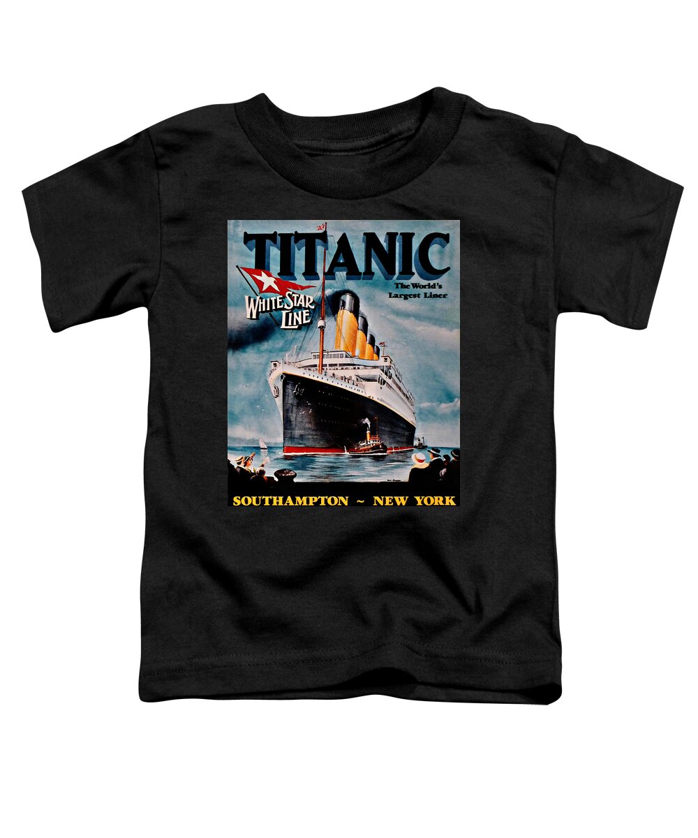 Titanic Toddler T-Shirt featuring the photograph Titanic - Unthinkable by Richard Reeve