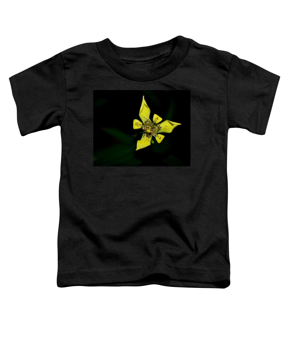 Yellow Toddler T-Shirt featuring the photograph Tropic Yellow by Miguel Winterpacht