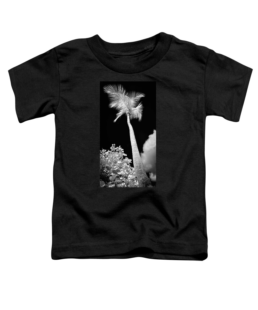 St. John Toddler T-Shirt featuring the photograph Tropical Palm St. John by Luke Moore