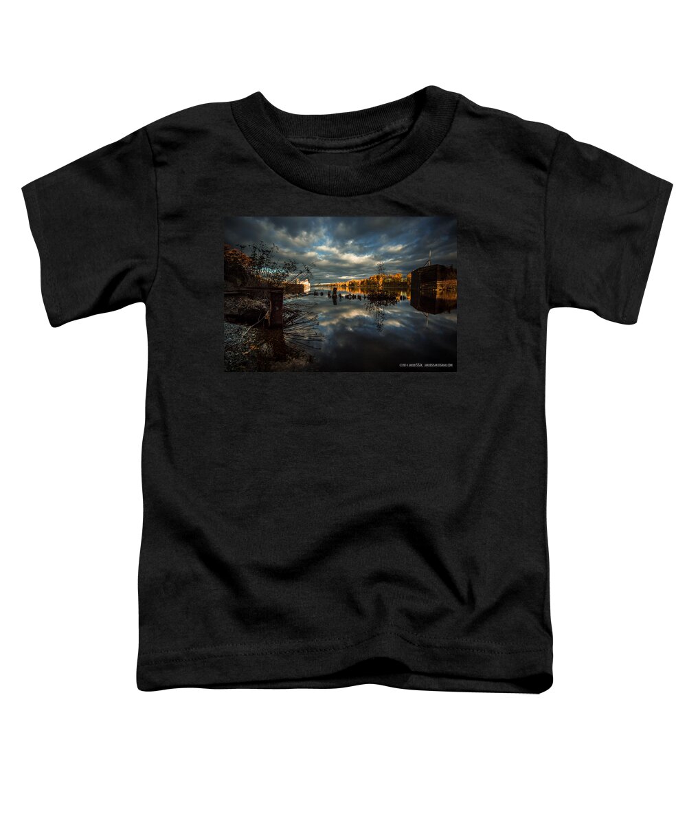 Abandoned Toddler T-Shirt featuring the photograph Under the Bridge by Jakub Sisak