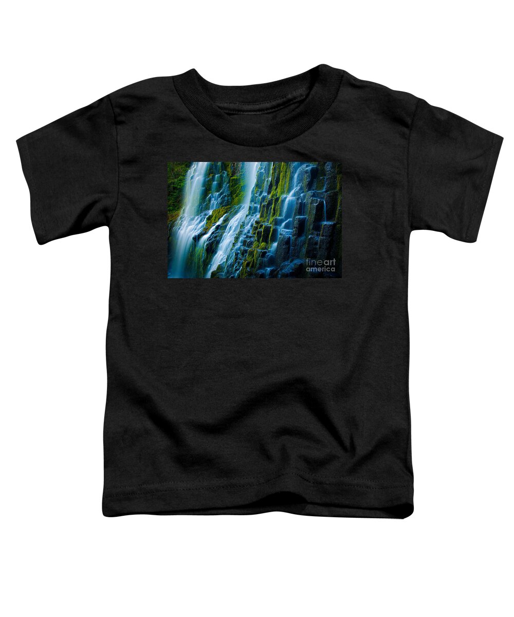 America Toddler T-Shirt featuring the photograph Veiled Wall by Inge Johnsson