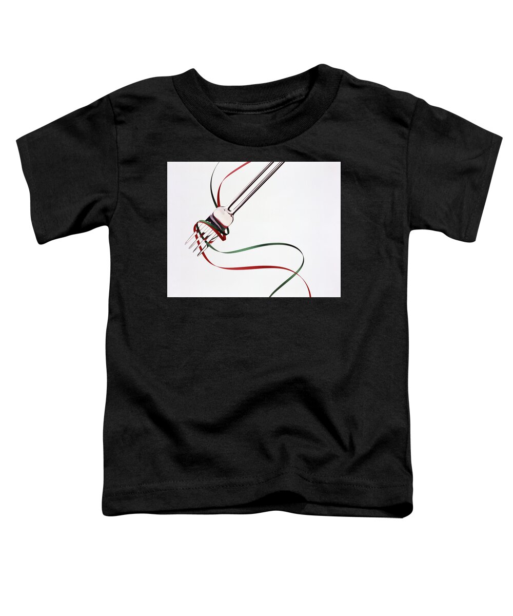 Conceptual Photography Toddler T-Shirt featuring the photograph Buon Appetito by Steven Huszar