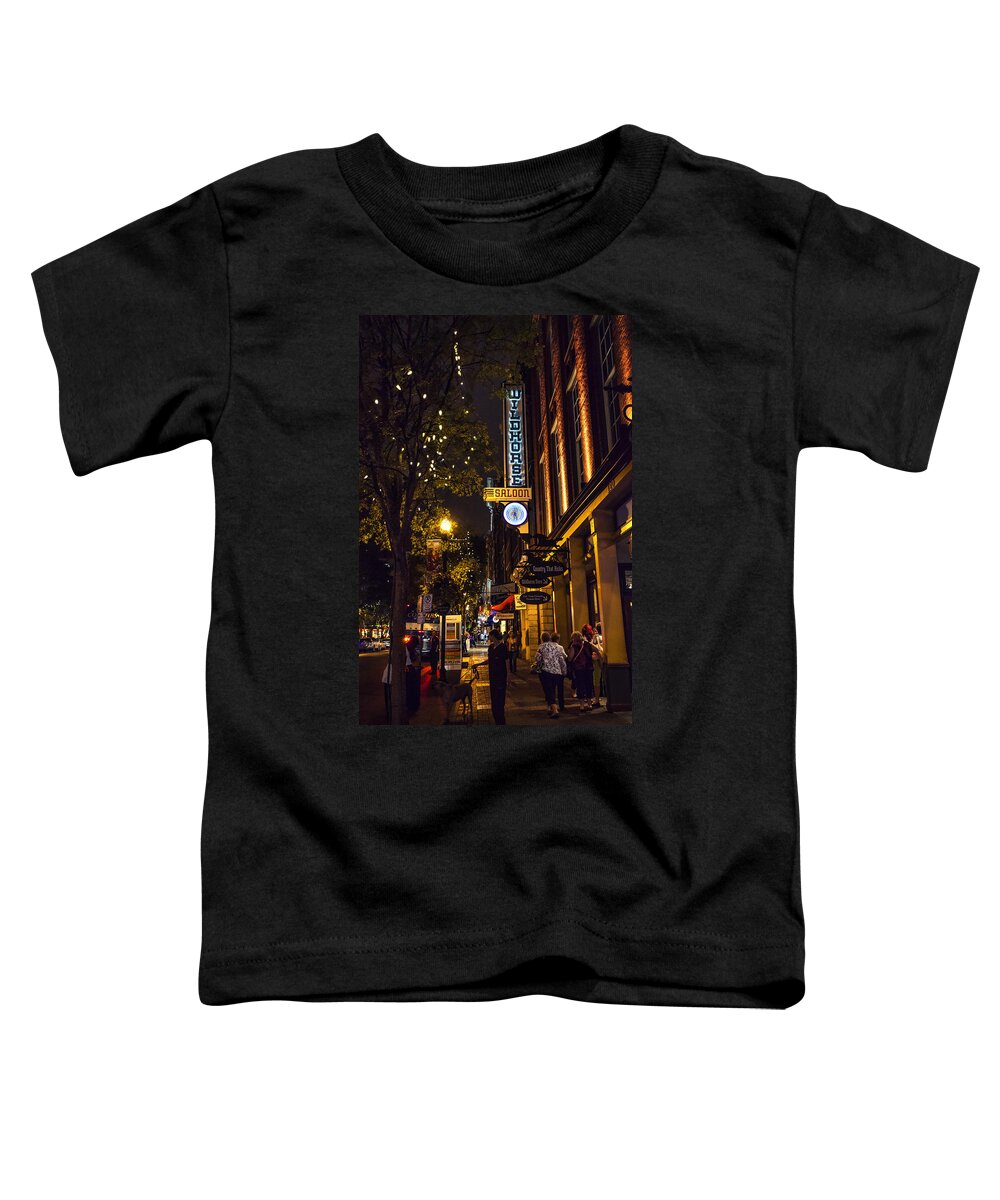 Wildhorse Saloon Toddler T-Shirt featuring the photograph Wildhorse Saloon by Diana Powell