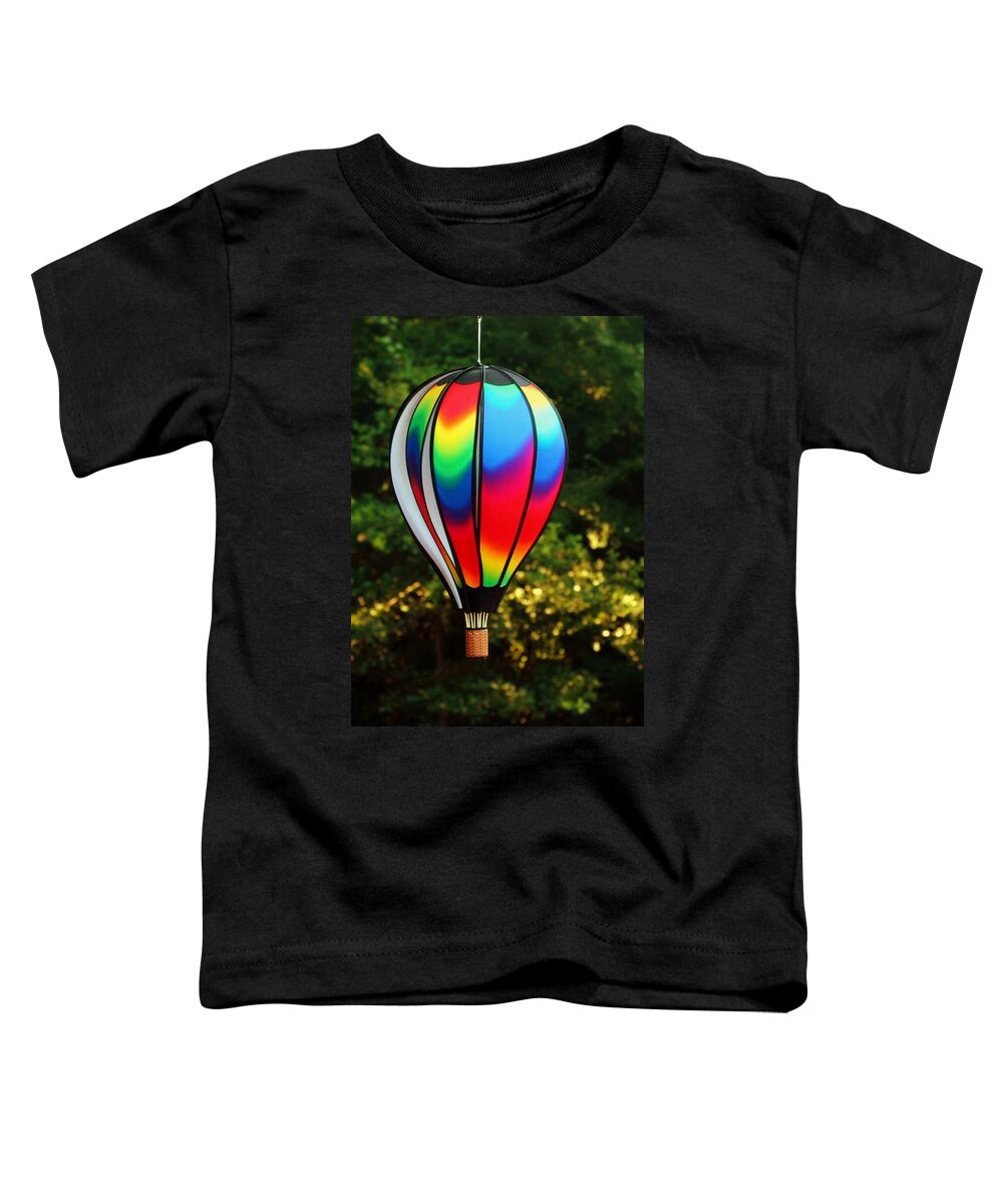 Wind Toddler T-Shirt featuring the photograph Wind Catcher Balloon by Farol Tomson