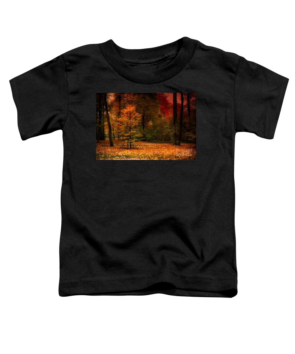 Autumn Toddler T-Shirt featuring the photograph Youth by Hannes Cmarits