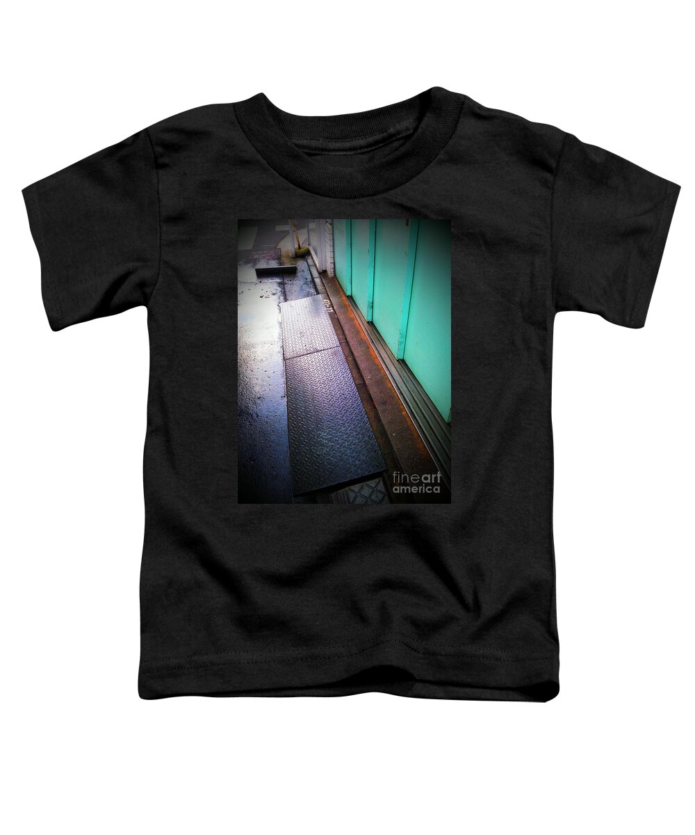 Doors Toddler T-Shirt featuring the photograph Flower Shop is Closed by Eena Bo