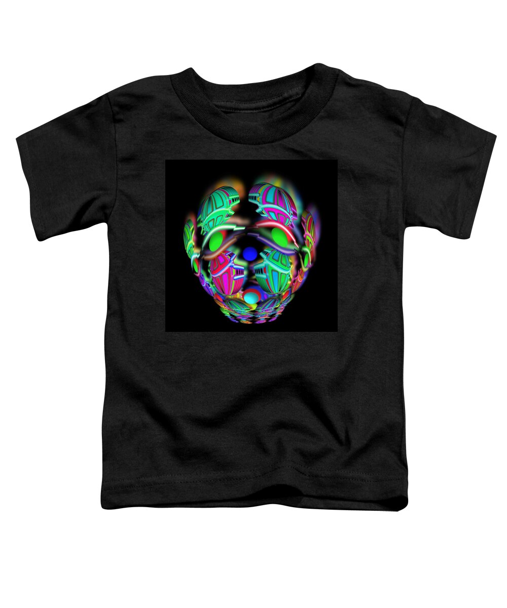 Fed Toddler T-Shirt featuring the painting Image #1 by Charles Stuart