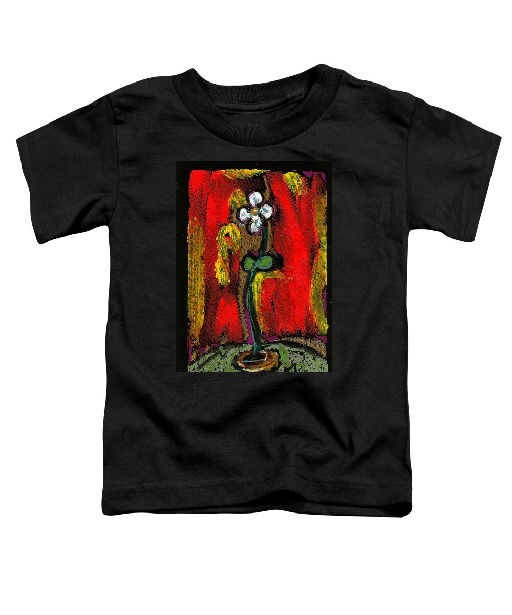 • Abstract  Toddler T-Shirt featuring the painting Untitled 2011 #1 by Gustavo Ramirez