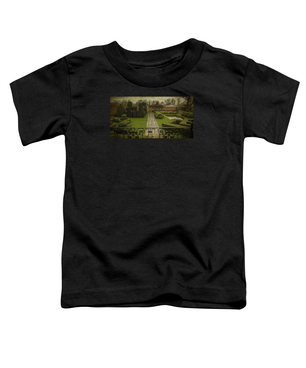 Bambers Toddler T-Shirt featuring the photograph Avebury Manor Topiary by Clare Bambers