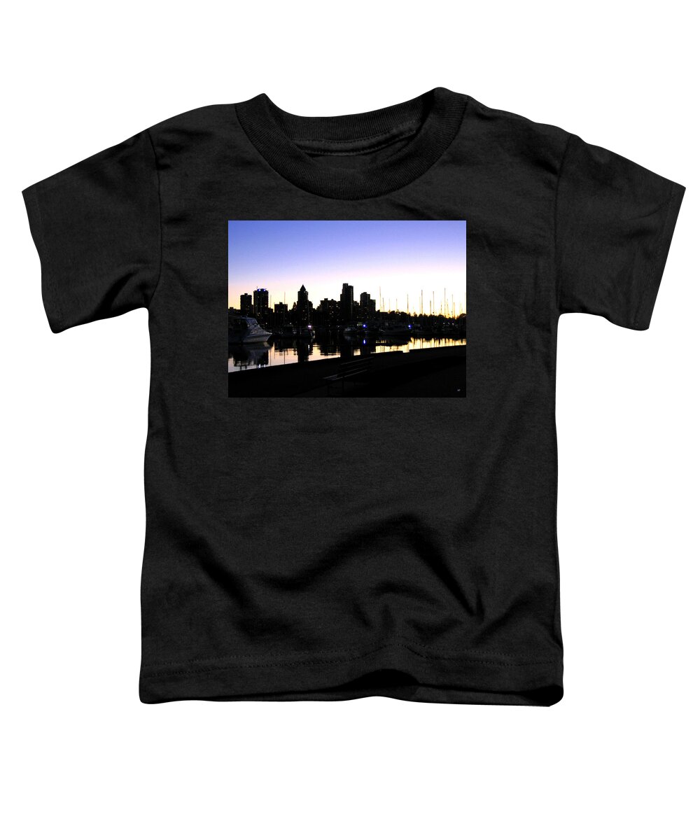 Coal Harbour Toddler T-Shirt featuring the photograph Coal Harbour by Will Borden