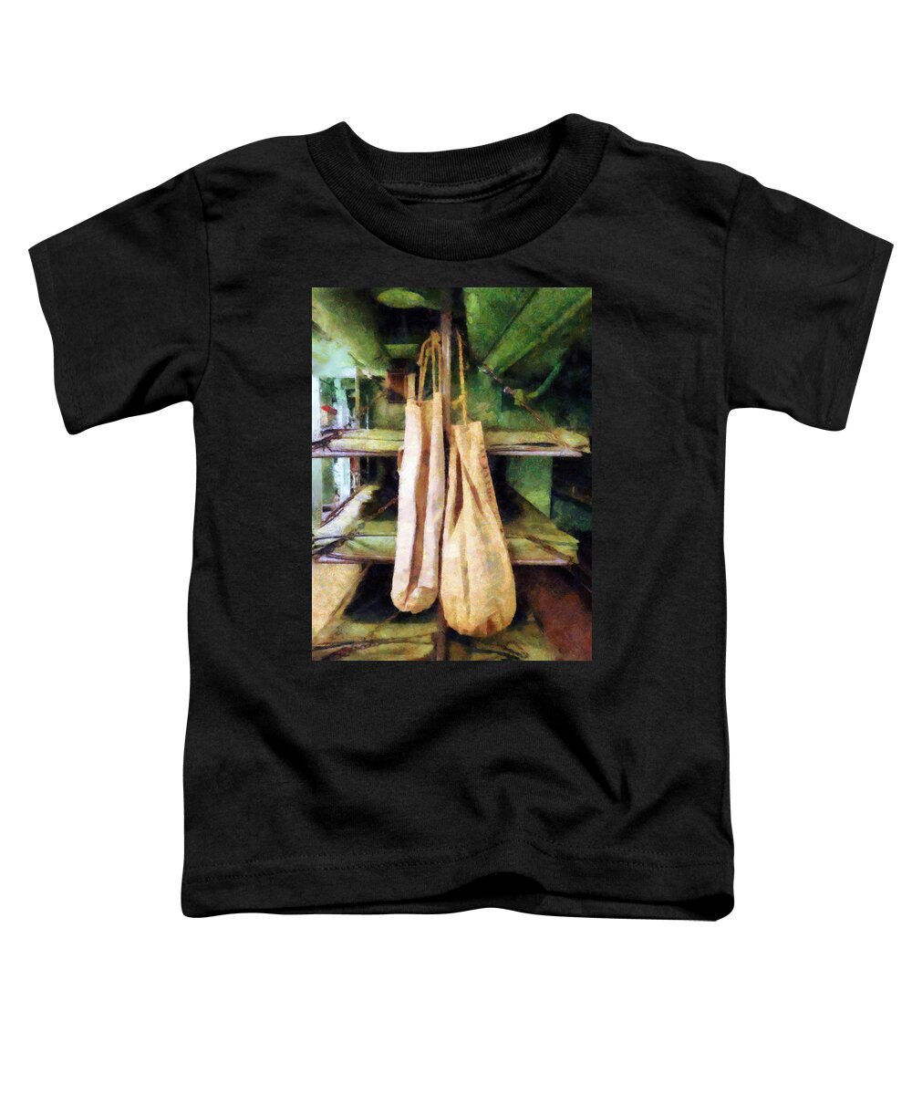 Crew Quarters Toddler T-Shirt featuring the photograph Crew Quarters by Susan Savad