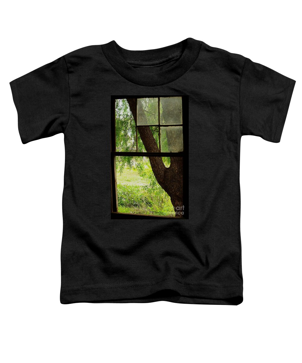 Melbourne Toddler T-Shirt featuring the photograph Inside looking out by Blair Stuart