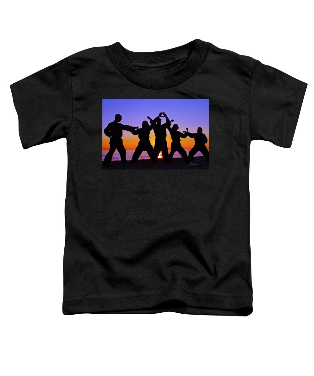 Photography Toddler T-Shirt featuring the photograph Karate by Frederic A Reinecke