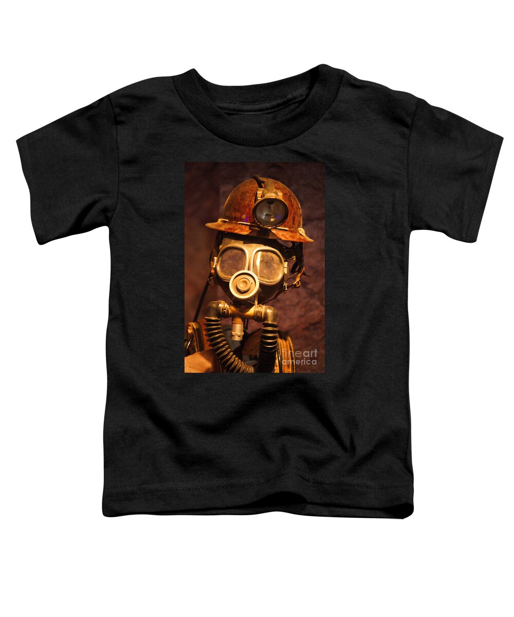 Mining Toddler T-Shirt featuring the photograph Mining Man by Randy Harris