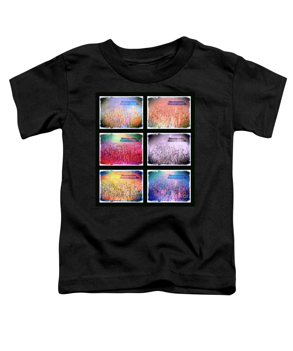 Landscape Toddler T-Shirt featuring the photograph Moods Of The Harvest by Kevyn Bashore