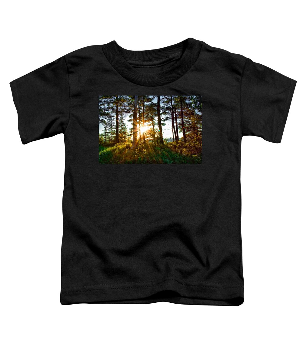 Sunset Toddler T-Shirt featuring the photograph Mt McKay Sunset by Jakub Sisak